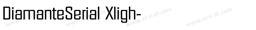 DiamanteSerial Xligh字体转换 DiamanteSerial Xligh字体转换